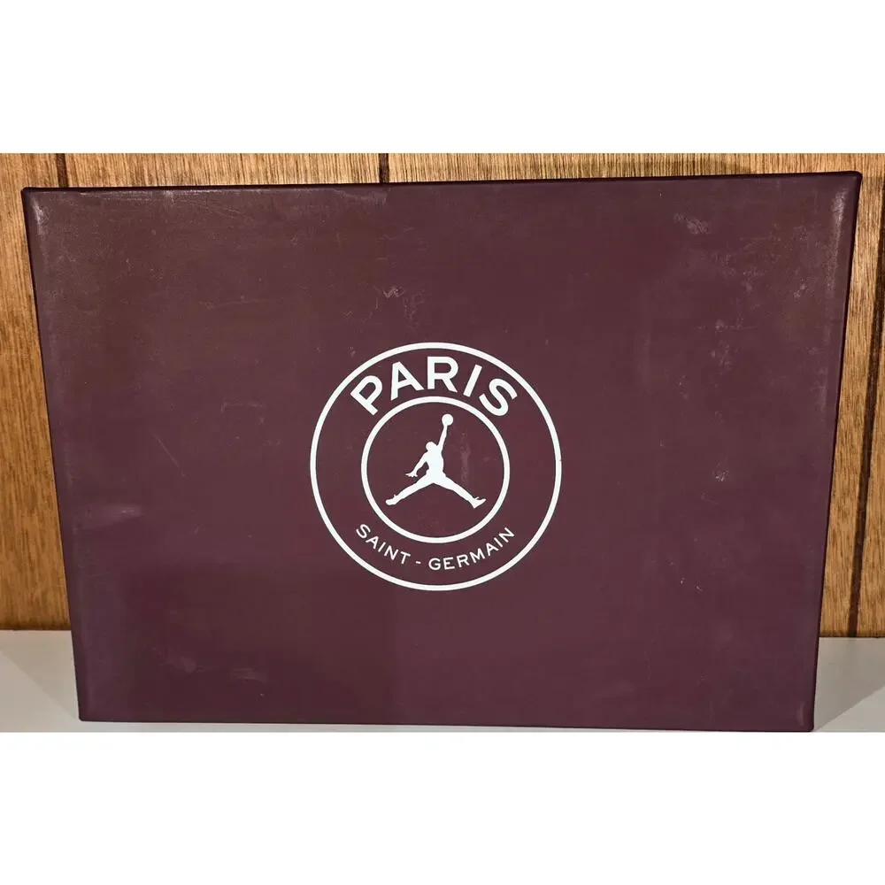 Nike Air Jordan 4 Retro PSG GS Shoe Box CZ6509-100 Size 4.5Y Bordeaux BOX ONLY